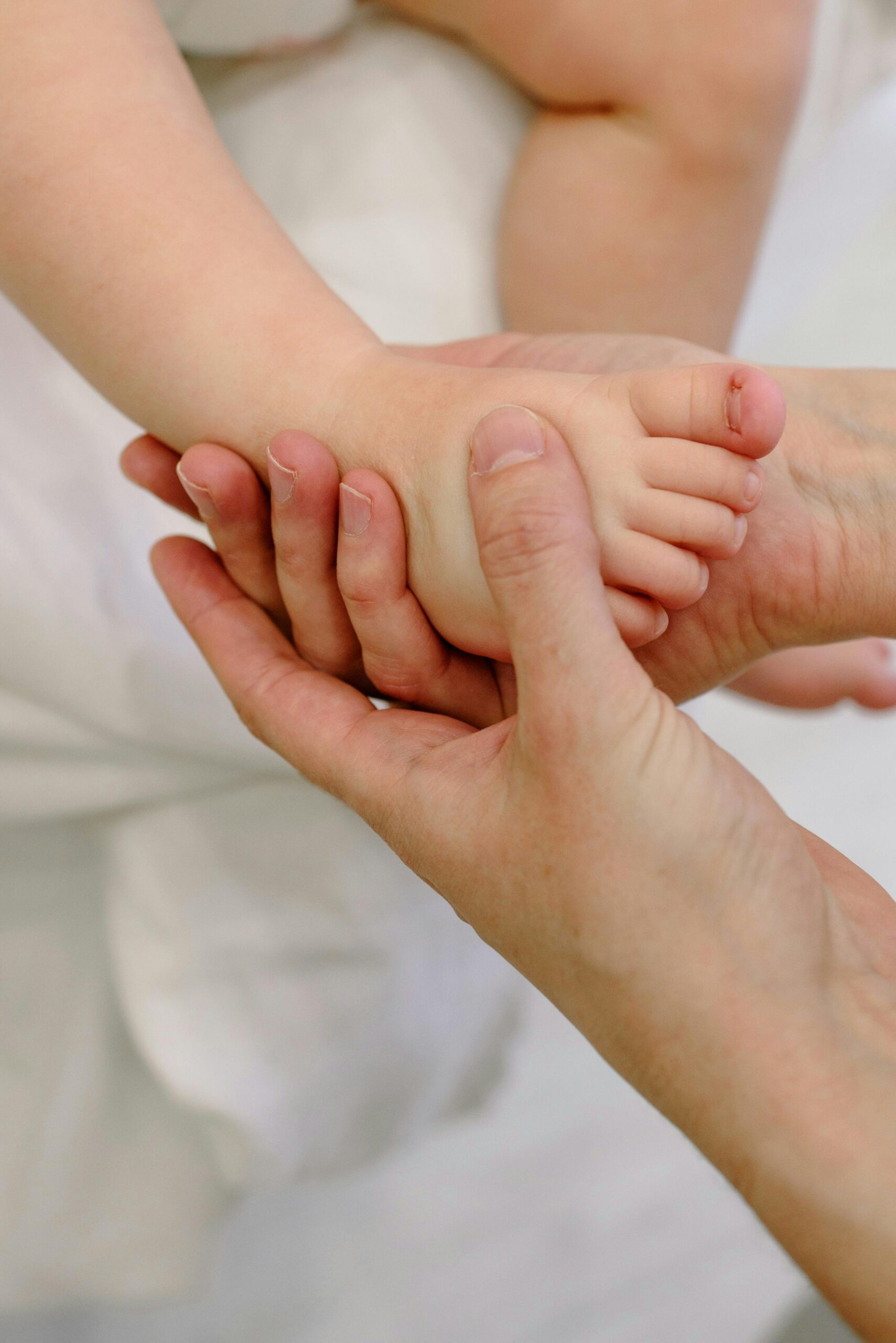 Técnicas de osteopatía para niños y bebés.